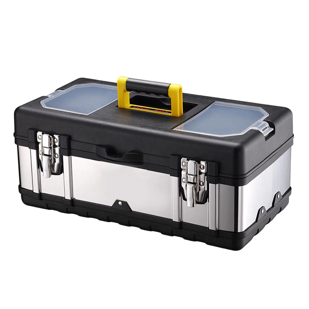Toolbox Repair Tools Storage Case Lockable Carry Case for Car Trunks Plumber 17inch