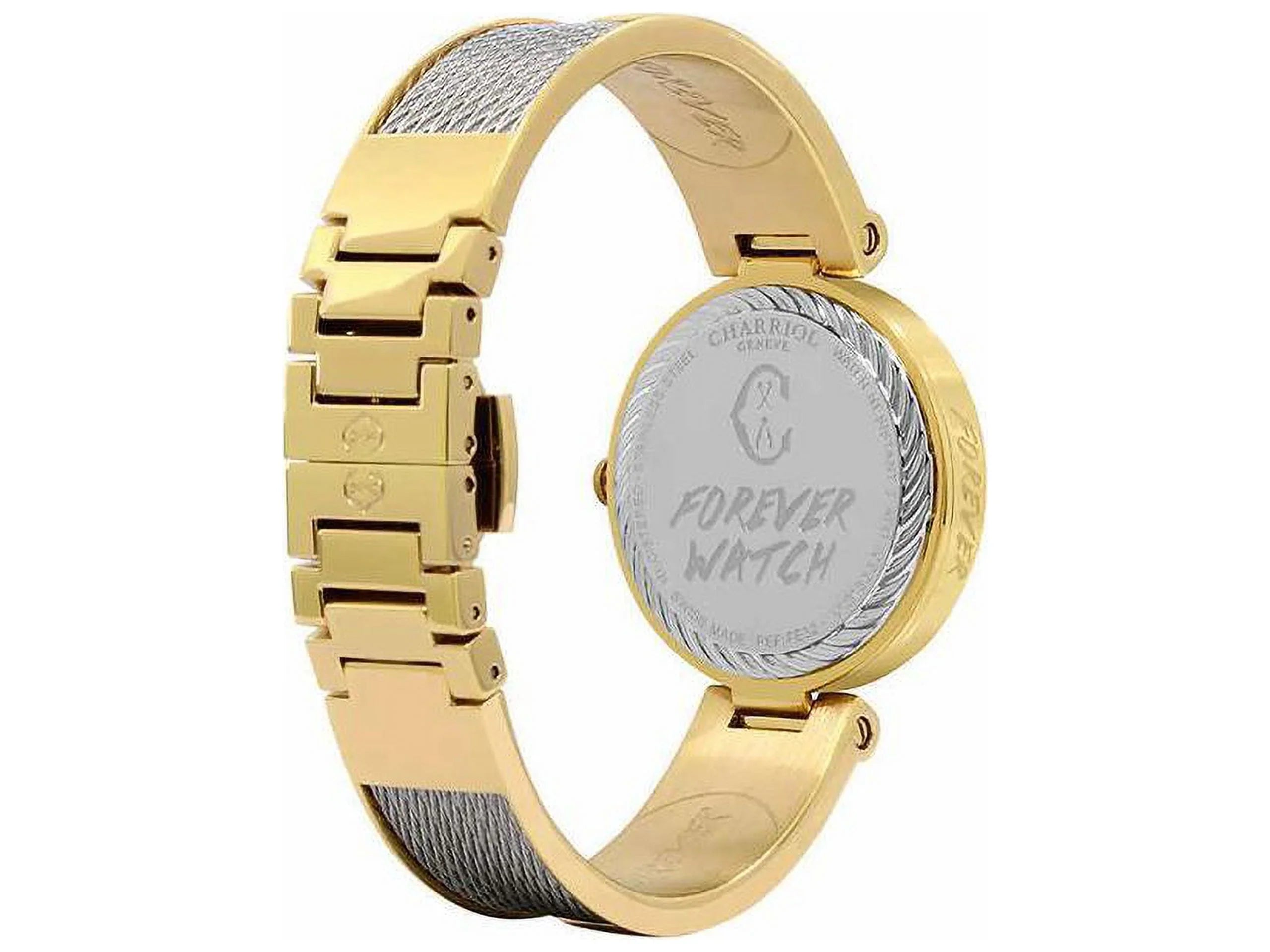 CHARRIOL Forever Elephant White Mother of Pearl Dial Ladies Watch