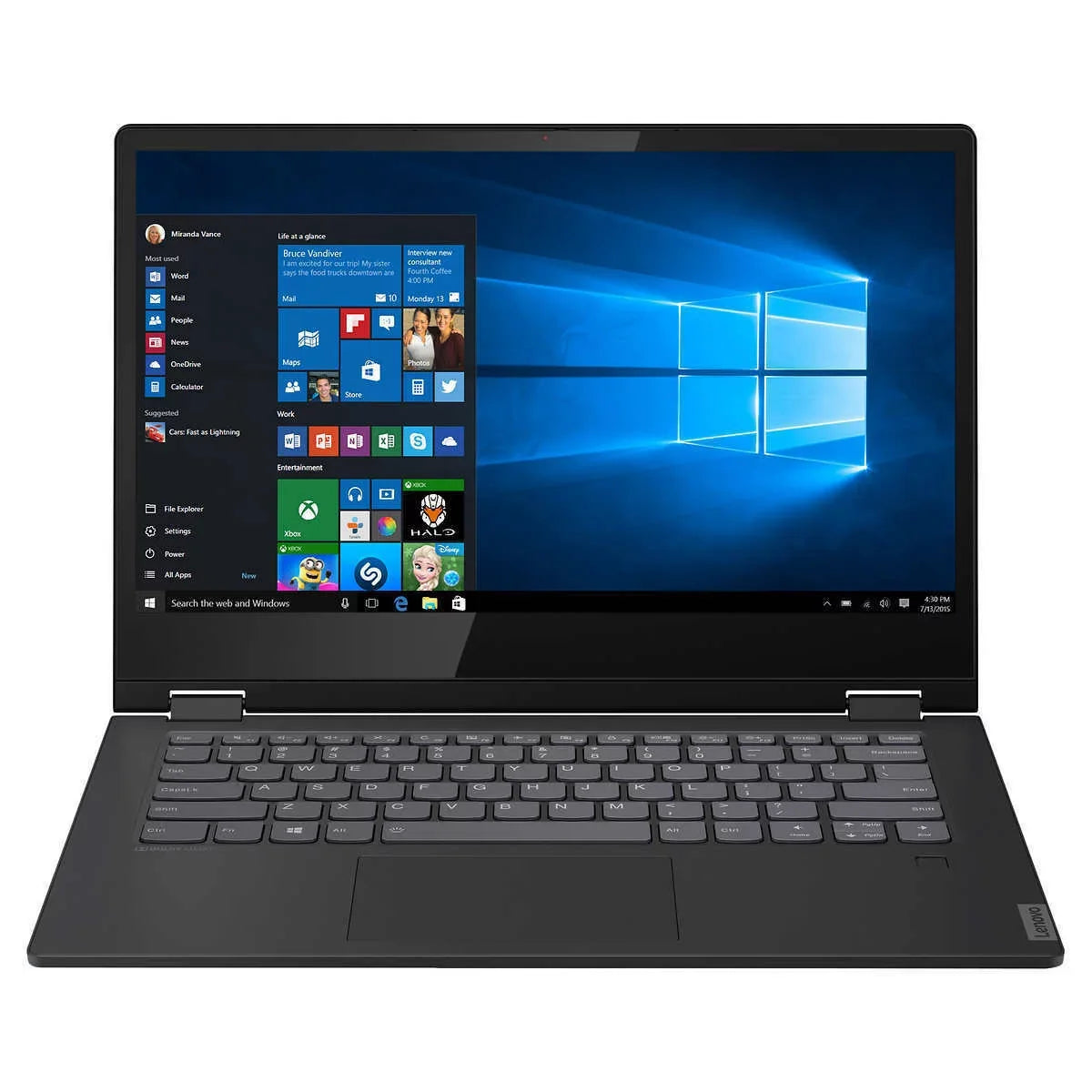 Lenovo Flex 14 2-in-1 Touchscreen Laptop - Ryzen 7 - 1080p 81SS000FUS Notebook PC Computer Tablet