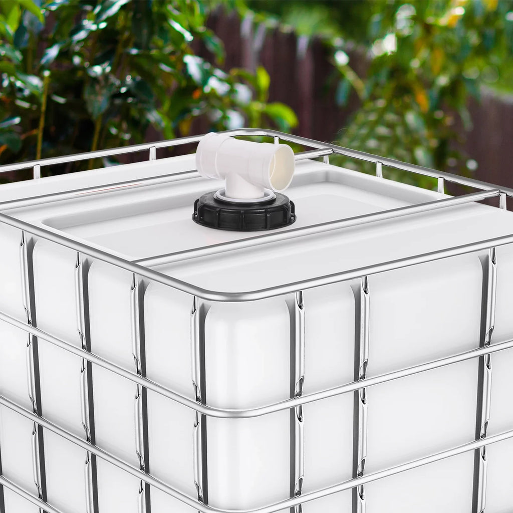 163mm IBC Lid Filter Cover T-Shaped Rainwater Tank IBC Tote Cover with Washable Nylon Filter