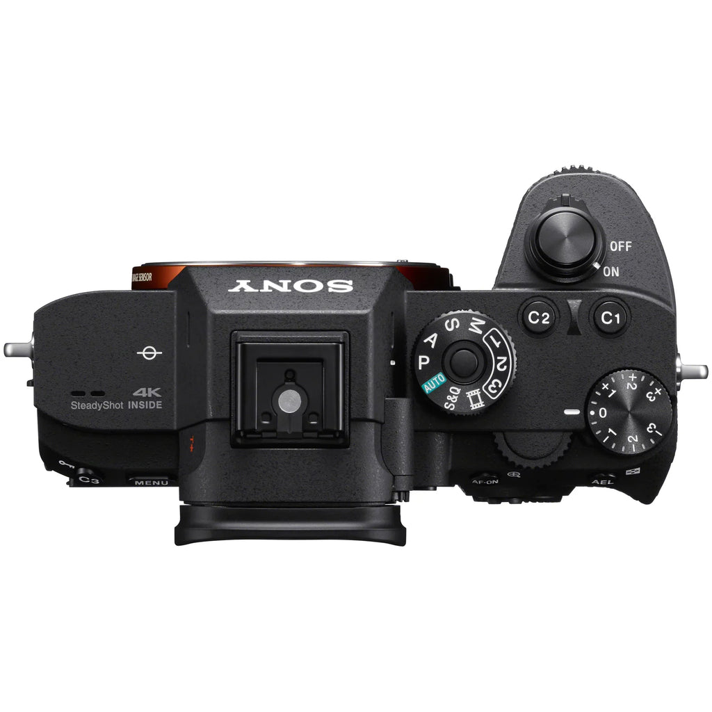 Sony a7R III 42.4MP Full-frame Mirrorless Interchangeable Lens Camera Body (ILCE7RM3/B) with Sigma 50mm F1.4 ART DG HSM E-mount Lens and Deco Gear Backpack Kit Microphone Editing Suite Bundle