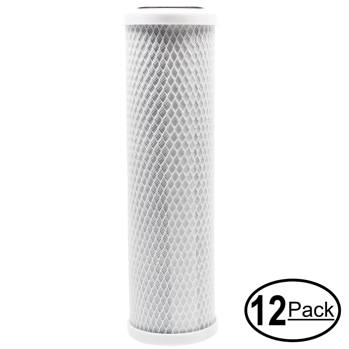 16-Pack Replacement for Anchor Water Filter AF-5001 Activated Carbon Block Filter - Universal 10 inch Filter for Anchor Water Filters 4 STAGE RO SYSTEM - Denali Pure Brand