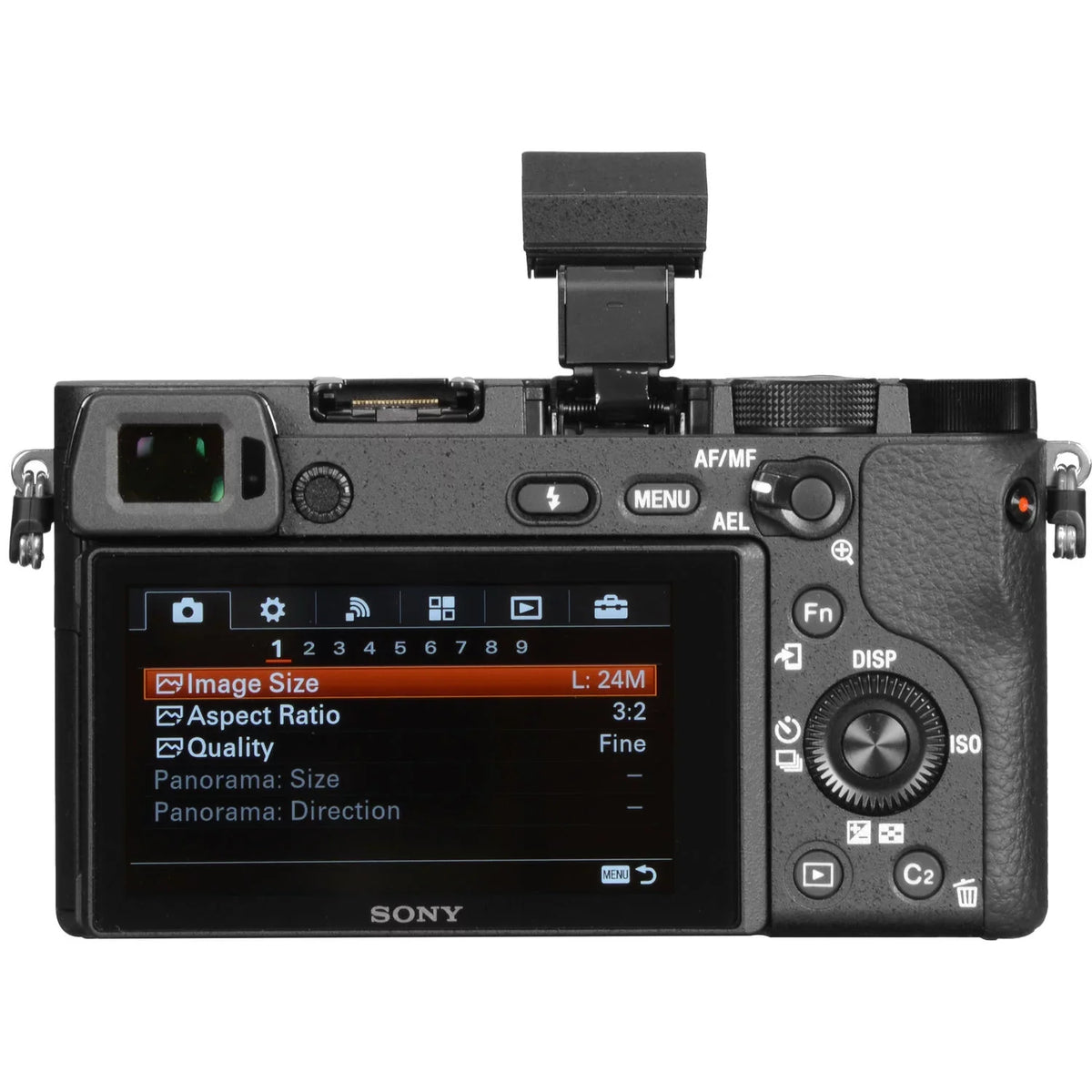 Sony Alpha a6300 Mirrorless Camera Black ILCE6300/B +Soft Bag, Zhiyun-Tech WEEBI