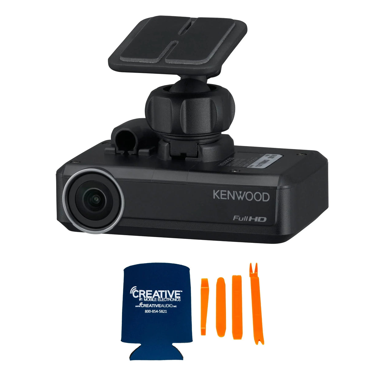 Kenwood DNX697S Navigation Receiver Compatible With Apple CarPlay & Android Auto with a Kenwood DRV-N520 Drive Recorder