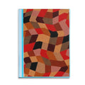 polygon tile colorful patterns book sheet protectors portfolio binder folder