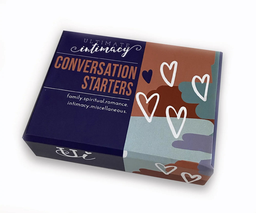 Ultimate Intimacy Conversation Starter Cards, romance, sex, finances, miscellaneous, spark up great conversations