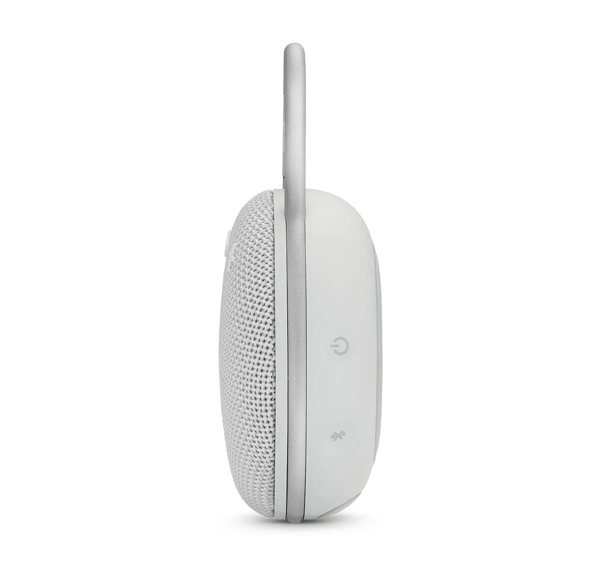 Open Box JBL Clip 3 Steel White Bluetooth Speaker