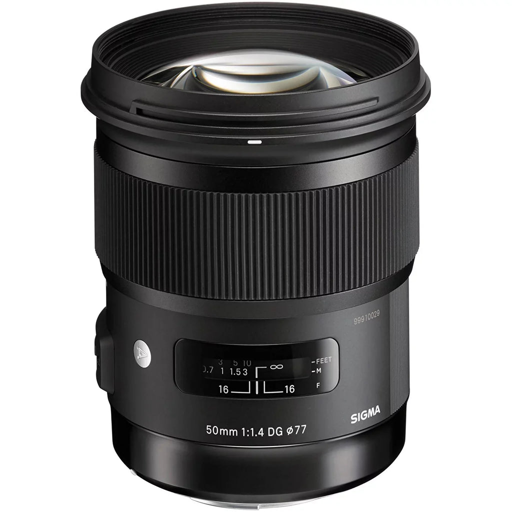 Sony a7R III 42.4MP Full-frame Mirrorless Interchangeable Lens Camera Body (ILCE7RM3/B) with Sigma 50mm F1.4 ART DG HSM E-mount Lens and Deco Gear Backpack Kit Microphone Editing Suite Bundle