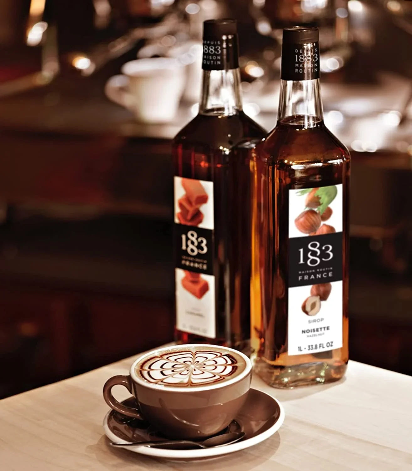 1883 Maison Routin Blackcurrant Syrup - Bottle (1L)