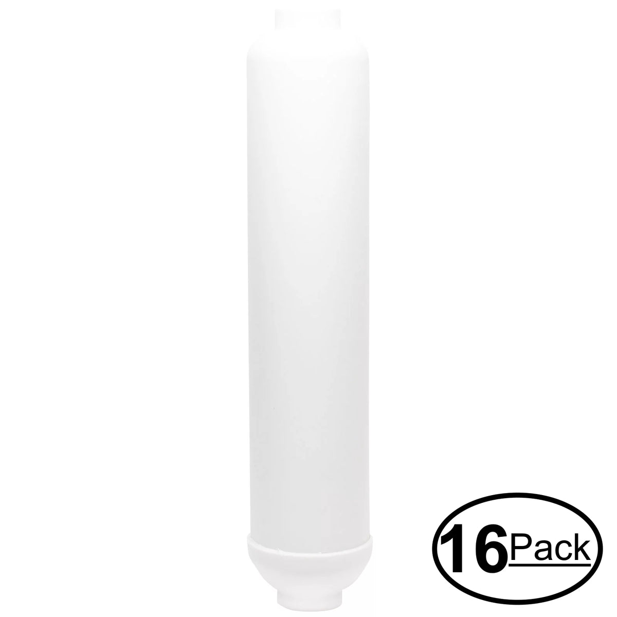 16-Pack Replacement for MaxWater 101038 Inline Filter Cartridge - Universal 10-inch Cartridge for MaxWater 9 Stage Alkaline Reverse Osmosis System - Denali Pure Brand