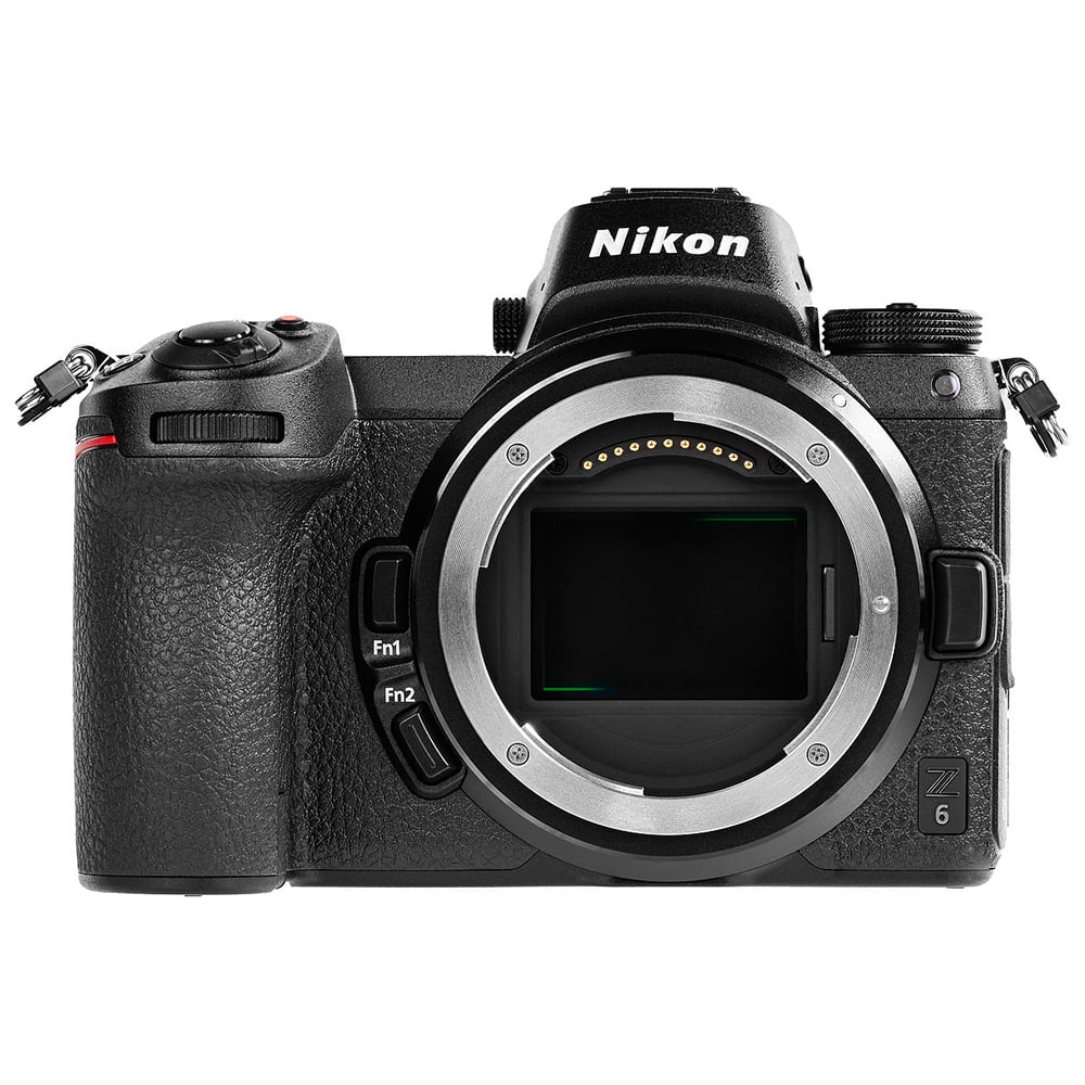 Nikon Z6 Mirrorless with 24-200mm f/4-6.3 VR Lens + 35mm f/1.8 S Lens + 64GB Storage + UV Filter + Backup Battery + Case + Cleaning Kit - International Version
