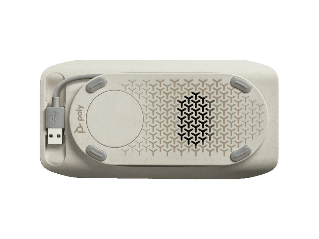 Poly - Sync 20 Bluetooth/USB-A Speakerphone - Personal Portable Speakerphone - Noise & Echo Reduction - Connect to Cell Phones via Bluetooth or Computers via USB-A Cable - Works with Teams, Zoom