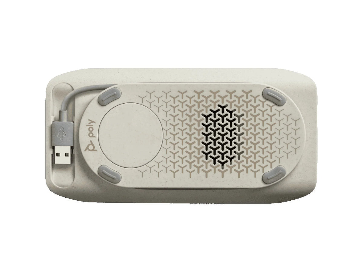 Poly - Sync 20 Bluetooth/USB-A Speakerphone - Personal Portable Speakerphone - Noise & Echo Reduction - Connect to Cell Phones via Bluetooth or Computers via USB-A Cable - Works with Teams, Zoom
