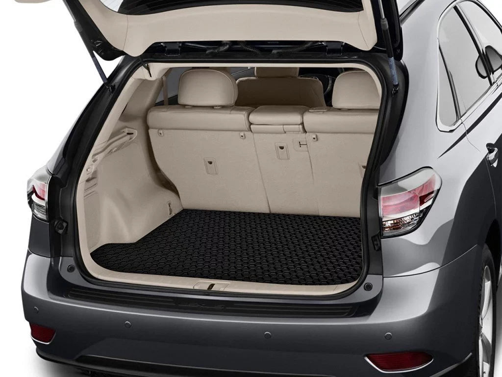 ToughPRO - Trunk Mat Compatible with HONDA Accord - All Weather Heavy Duty (Made in USA) - Black Rubber - 2008