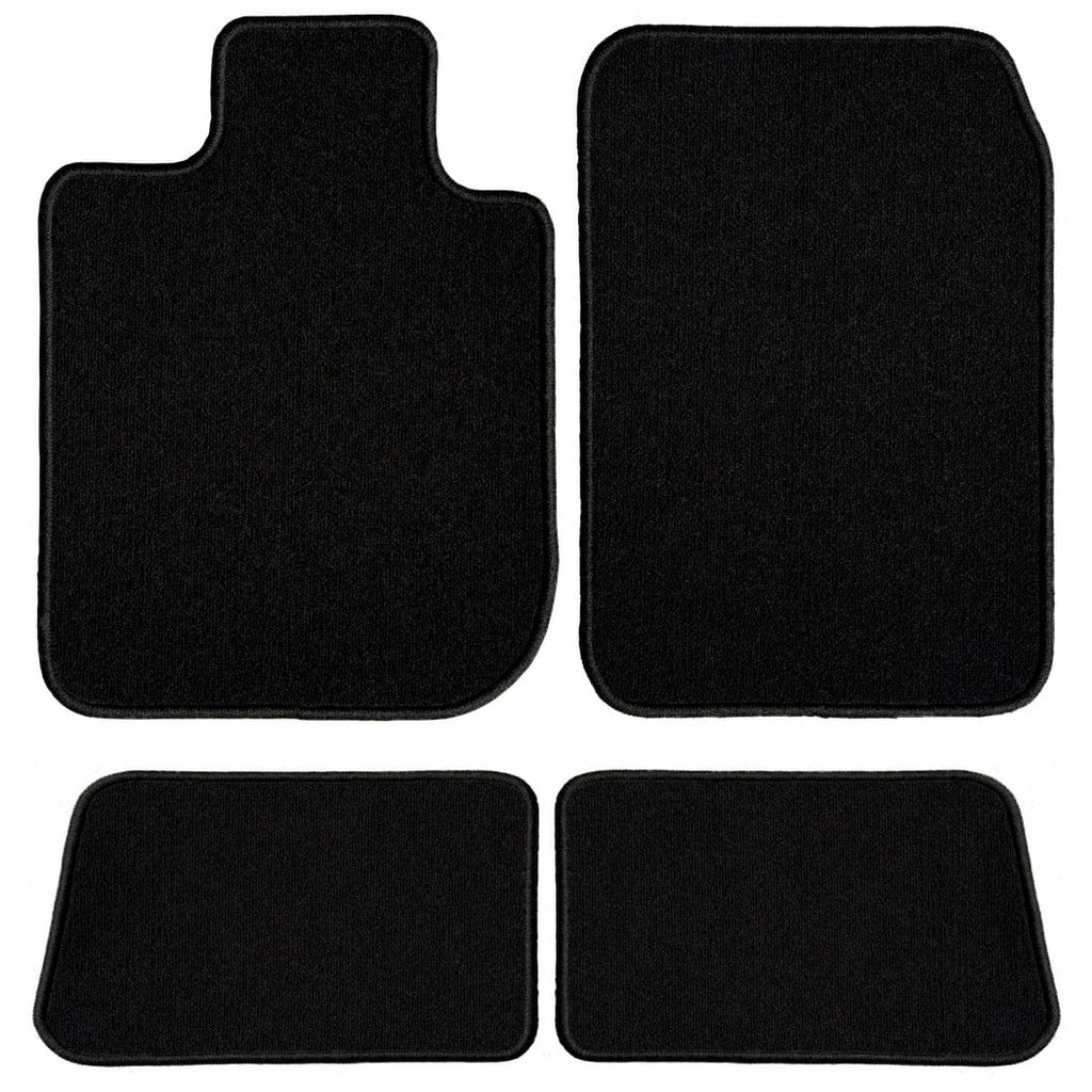 GGBAILEY BMW X3 Black Classic Carpet Car Mats / Floor Mats, Custom Fit for 2011, 2012, 2013, 2014, 2015, 2016, 2017 - Driver, Passenger & Rear Mats