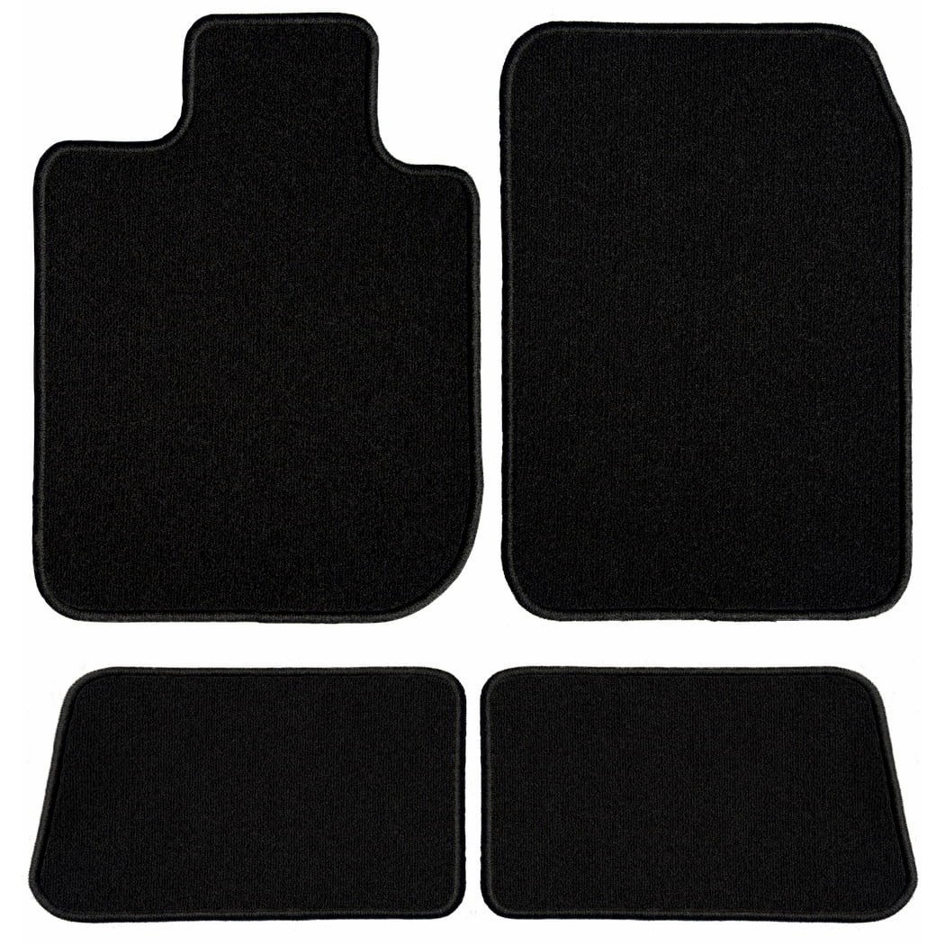 GGBAILEY BMW X3 Black Classic Carpet Car Mats / Floor Mats, Custom Fit for 2011, 2012, 2013, 2014, 2015, 2016, 2017 - Driver, Passenger & Rear Mats
