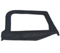 Smittybilt 1997-2006 Fits Jeep Wrangler TJ Soft Top Door Skin With Frame Passenger Side Denim Black 79515
