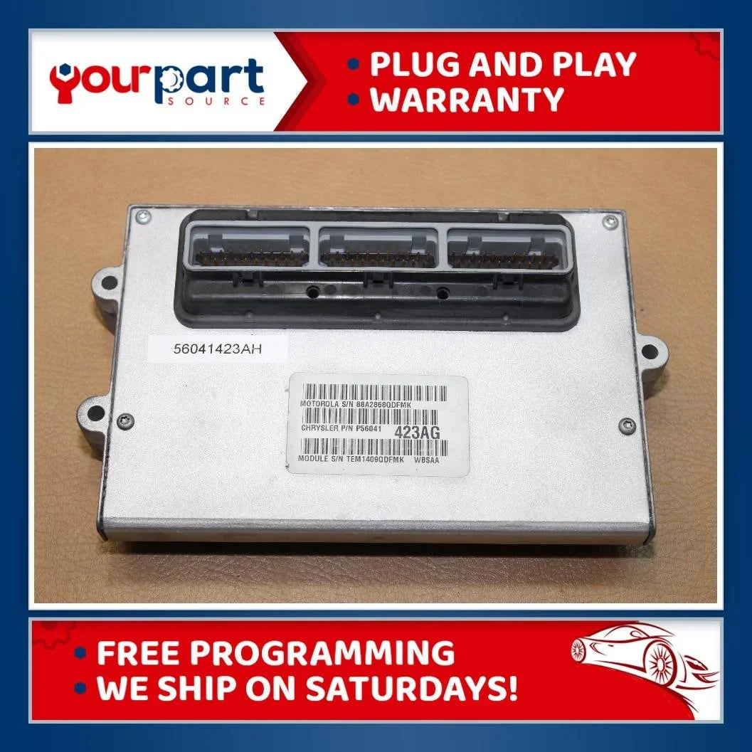 99 GRAND CHEROKEE 4.0L A/T ECU ECM PCM ENGINE CONTROL COMPUTER 56041423AH TESTED PCM