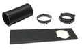OEM Toshiba Air Conditioner AC Black Window Exhaust Kit Originally Shipped With RACPD1211CRC, RAC-PD1211CRC