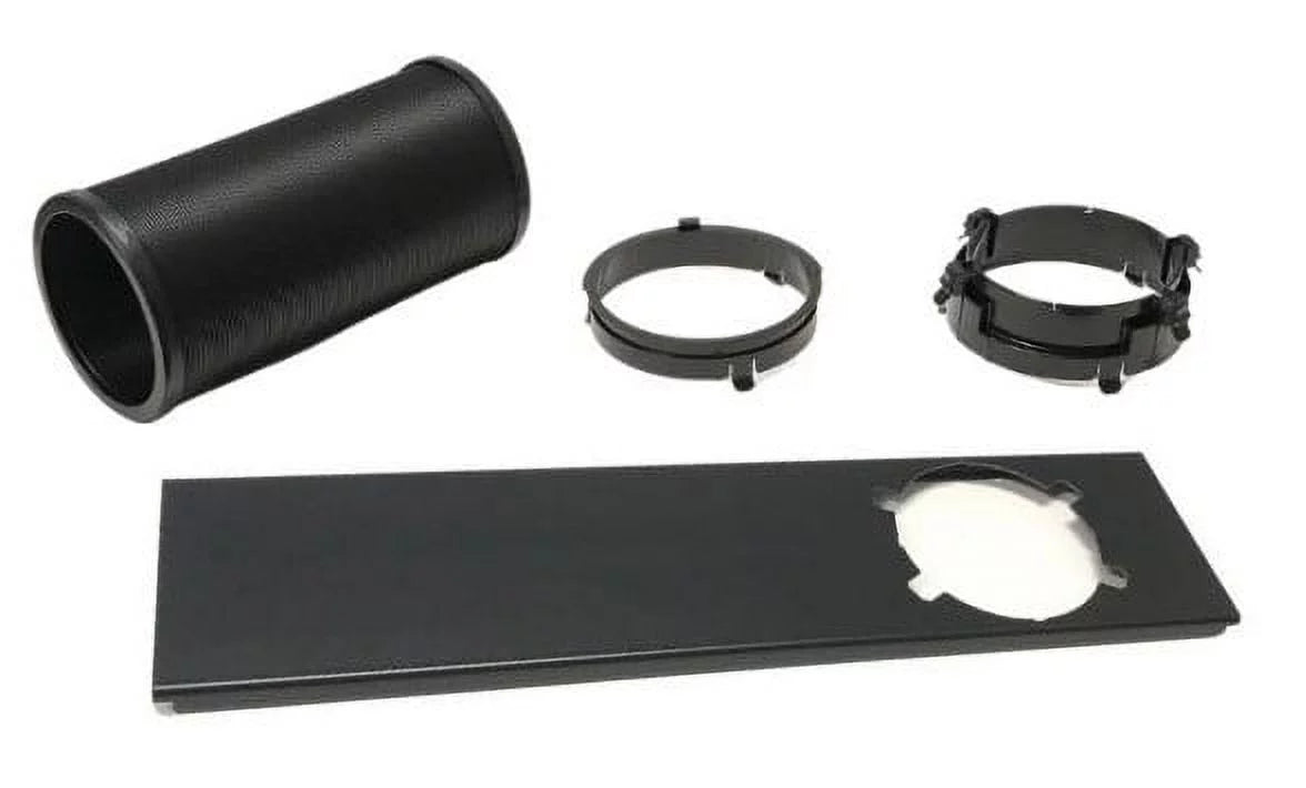 OEM Toshiba Air Conditioner AC Black Window Exhaust Kit Originally Shipped With RACPD1211CRC, RAC-PD1211CRC