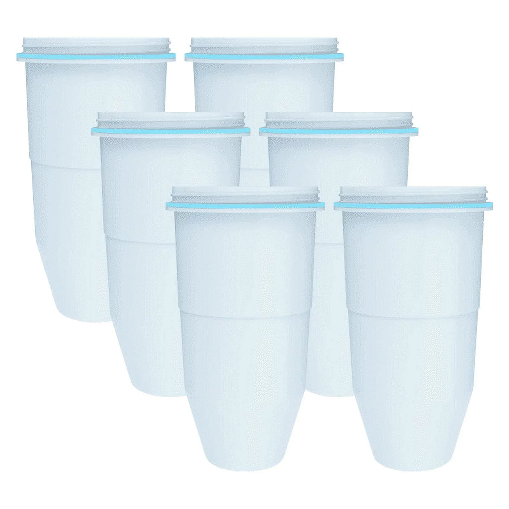6 Pack AQUACREST ZR-017 Replacement for ZeroWater® ZR-017 Pitcher Water Filter