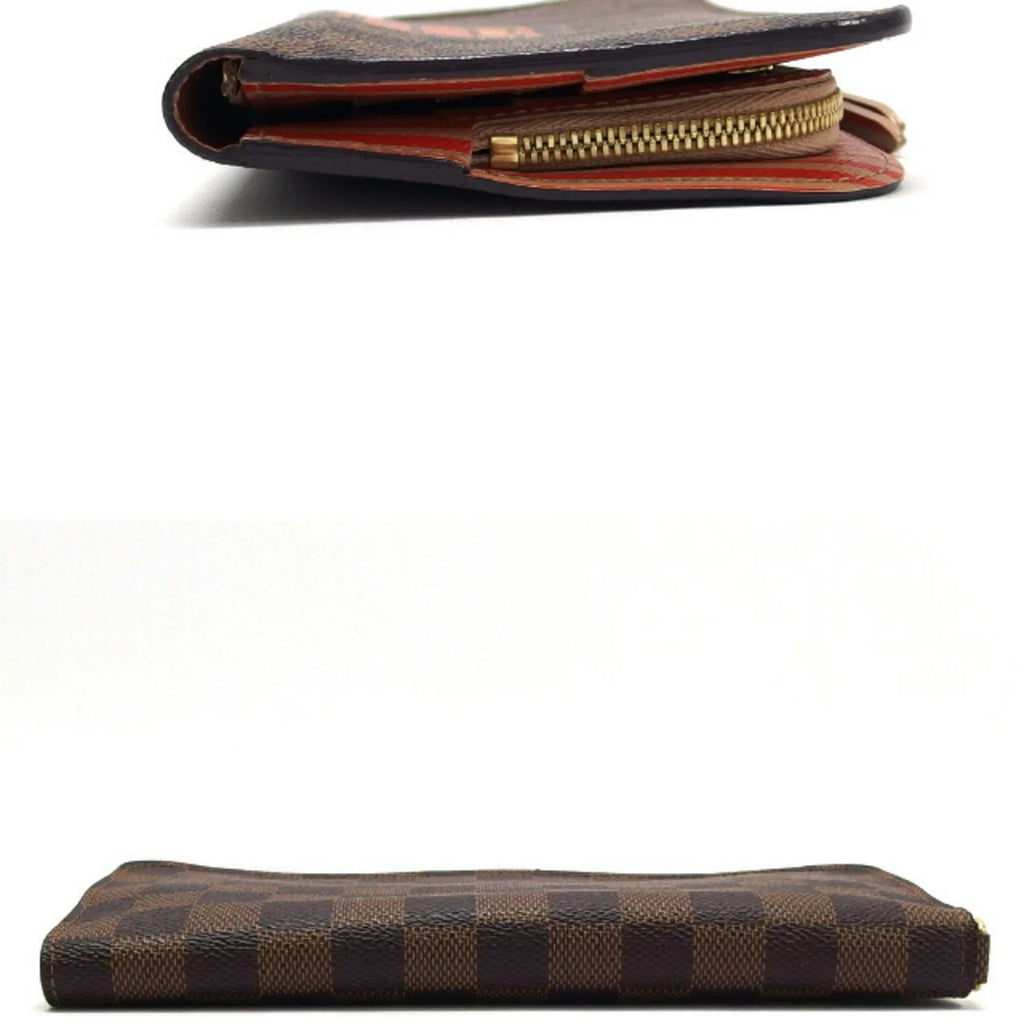 Pre-Owned Louis Vuitton Damier Portefeuille Insolit Bifold Long Wallet (Good)