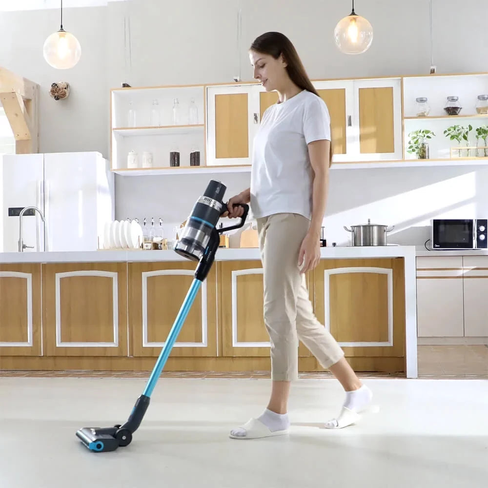 JASHEN V18 Cordless Stick Vacuum Cleaner 26kPa Suction 2500 mAh Battery 350W motor