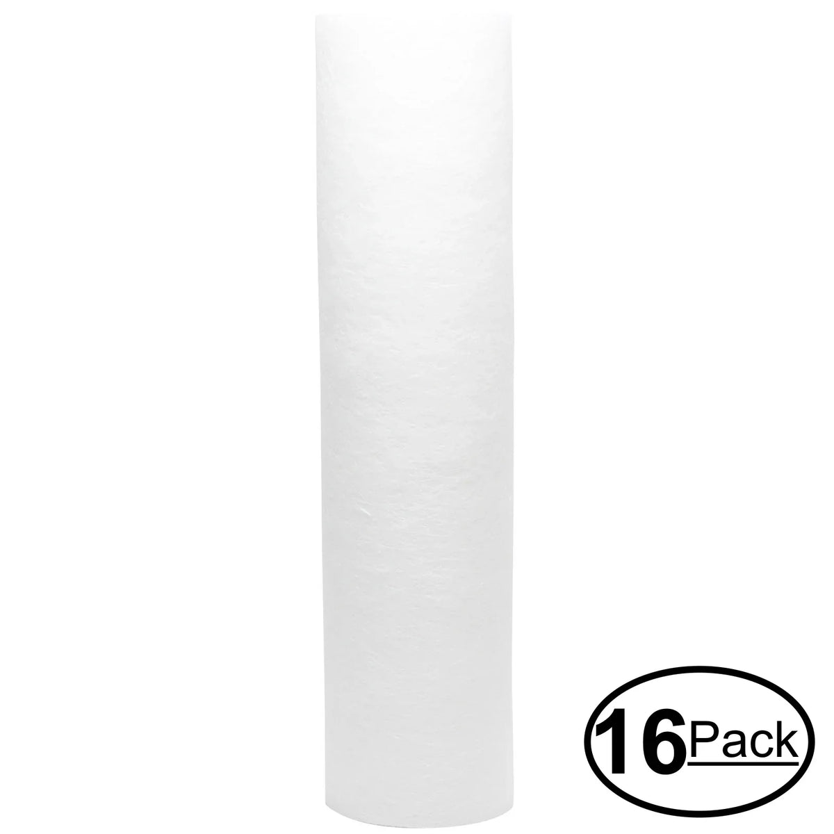 16-Pack Replacement for Expres Water ROALK5DG Polypropylene Sediment Filter - Universal 10-inch 5-Micron Cartridge for Express Water 10-STAGE Reverse Osmosis System - Denali Pure Brand