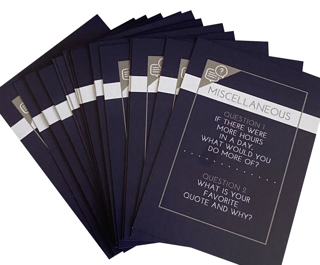 Ultimate Intimacy Conversation Starter Cards, romance, sex, finances, miscellaneous, spark up great conversations