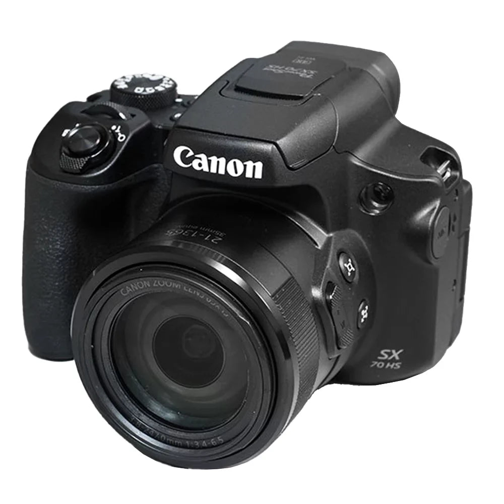 Canon PowerShot SX70 HS Digital Camera + Tripod + 1 Yr Warranty - 64GB Kit