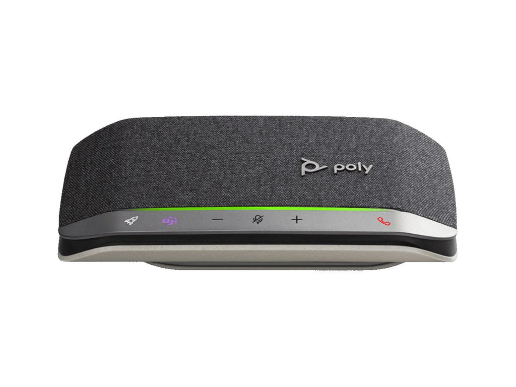Poly - Sync 20 Bluetooth/USB-A Speakerphone - Personal Portable Speakerphone - Noise & Echo Reduction - Connect to Cell Phones via Bluetooth or Computers via USB-A Cable - Works with Teams, Zoom
