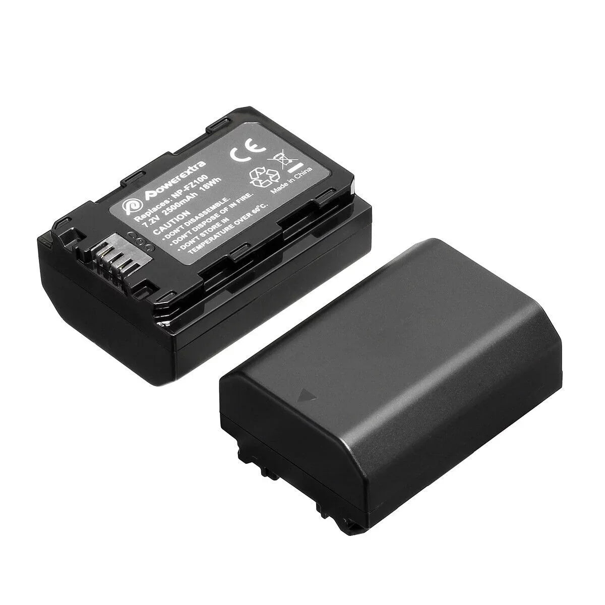 2500mAh Battery for Sony NP-FZ100 for Sony Alpha A9 A7 III A7R III DSLR Camera