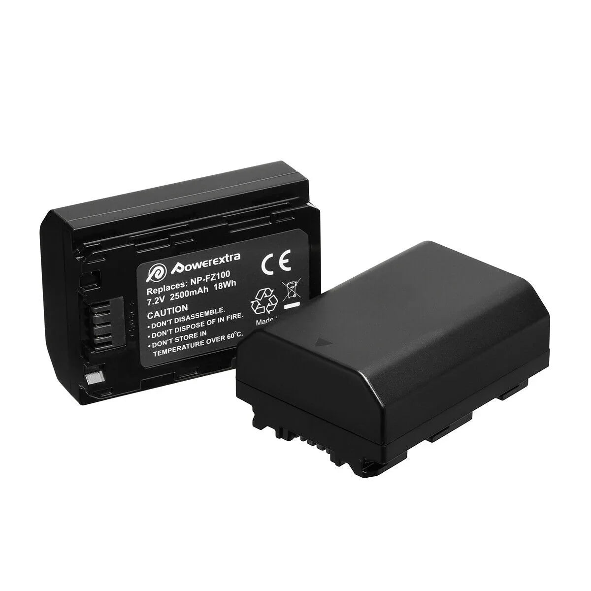 2500mAh Battery for Sony NP-FZ100 for Sony Alpha A9 A7 III A7R III DSLR Camera