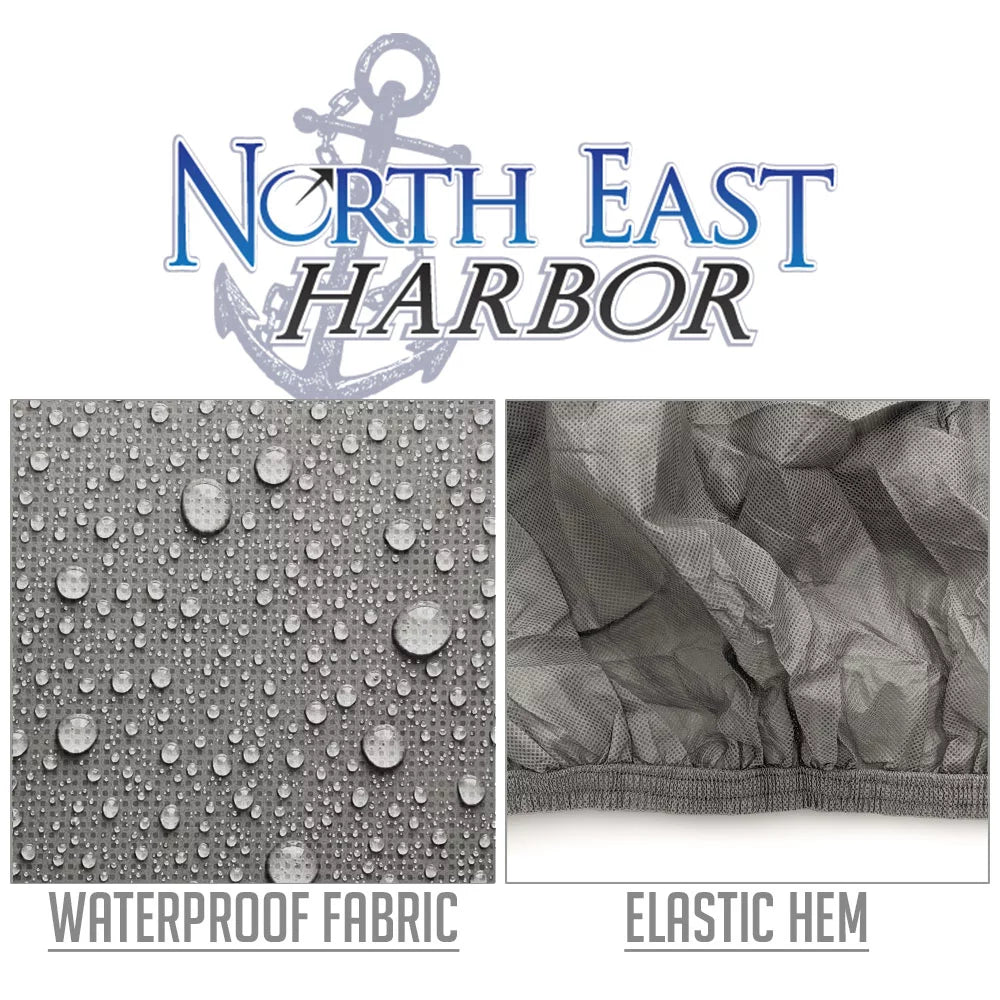 NEH Superior Pickup Truck Cover - Waterproof All Weather Breathable Outdoor Indoor - Gray - Fits Pickup Trucks with Extended Cab, Standard Bed up to 20' 9" Length (249" x 70" x 60")