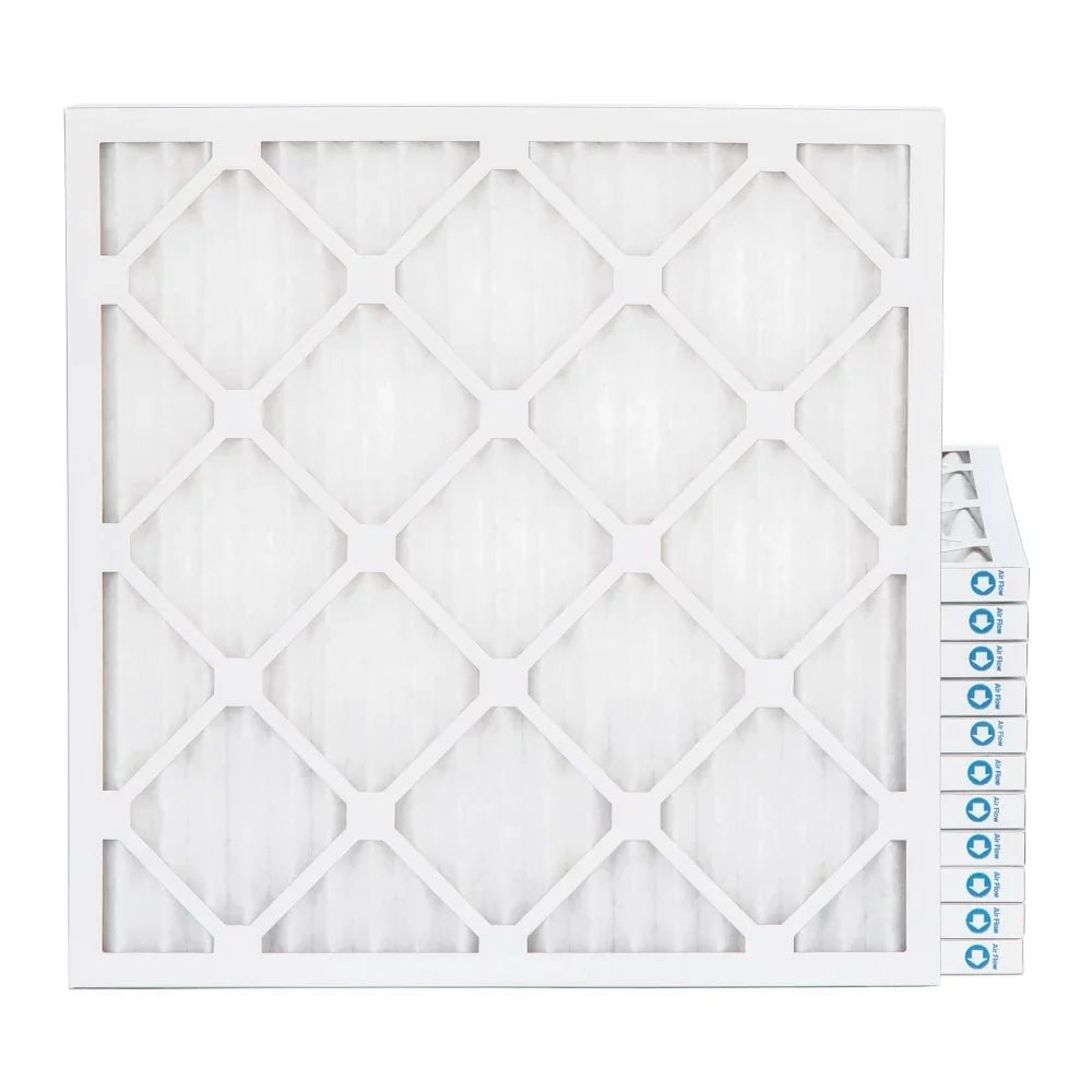 18x20x1 MERV 8 ( MPR 600, FPR 5-6 ) 1" Air Filters for AC & Furnace. Case of 12. Exact Size: 17-1/2 x 19-1/2 x 3/4