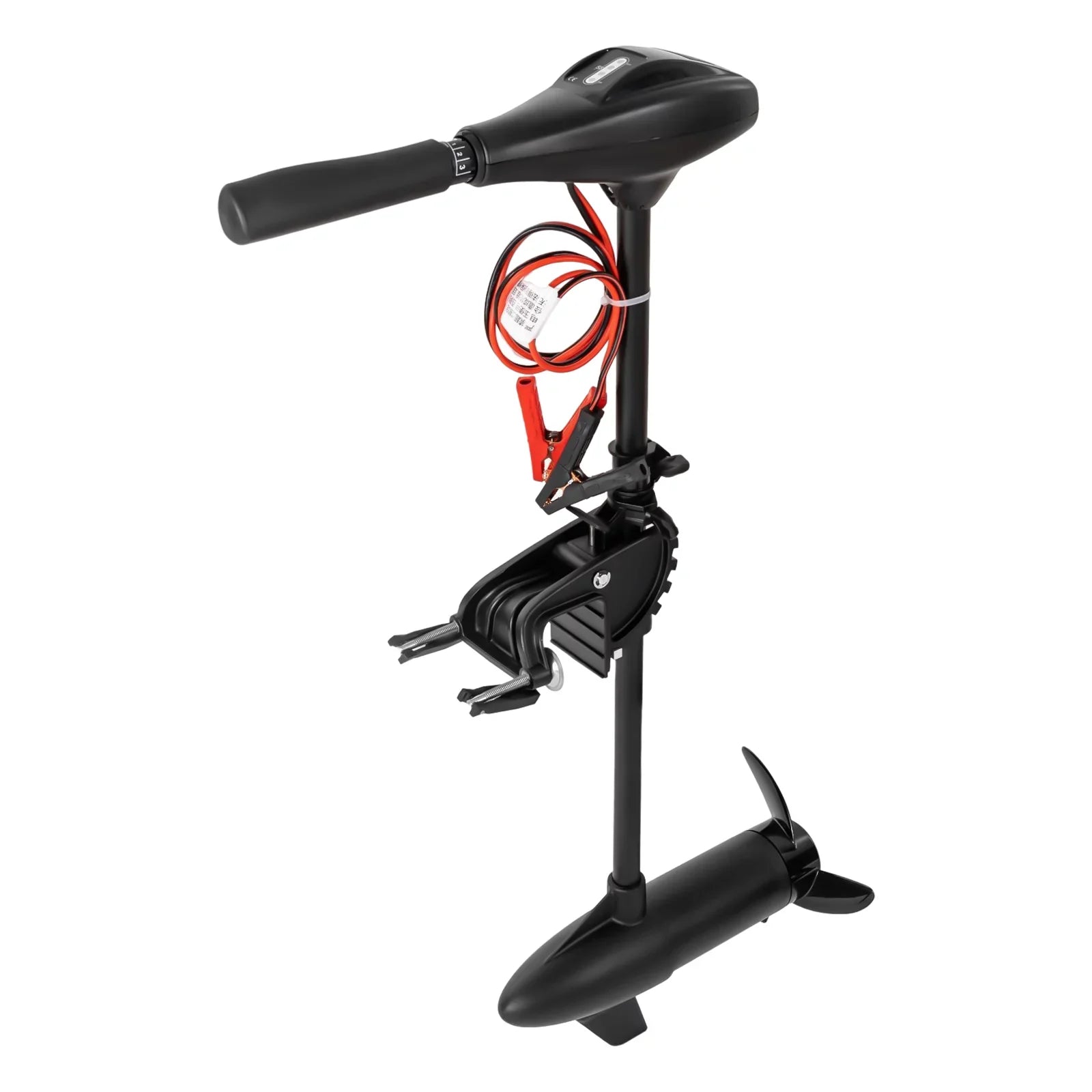 Miumaeov Electric Trolling Motor, 12V 58 LBS Fishing Boat Engine Short Shaft Marine Outboard Motor Drive