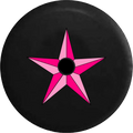 2018 2019 Wrangler JL Backup Camera Pink Nautical Star Girls Sea Life Ocean Spare Tire Cover for Jeep RV 32 Inch