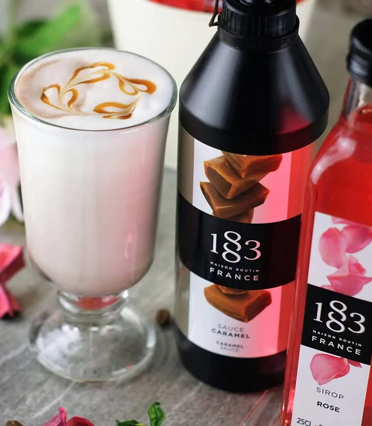 1883 Maison Routin Blackcurrant Syrup - Bottle (1L)