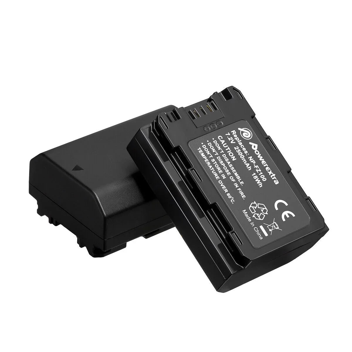 2500mAh Battery for Sony NP-FZ100 for Sony Alpha A9 A7 III A7R III DSLR Camera