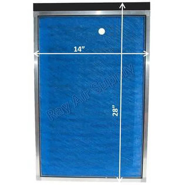RayAir Supply 14x28 Dynamic Air Cleaner Replacement Filter Pads 14x28 Refills (3 Pack)