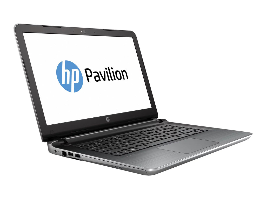 HP Pavilion Laptop 14-ab066us - Intel Core i3 - 5010U - Win 8.1 64-bit - HD Graphics 5500 - 6 GB RAM - 1 TB HDD - DVD SuperMulti - 14" 1366 x 768 (HD) - horizontal brushing in natural silver - kbd: US